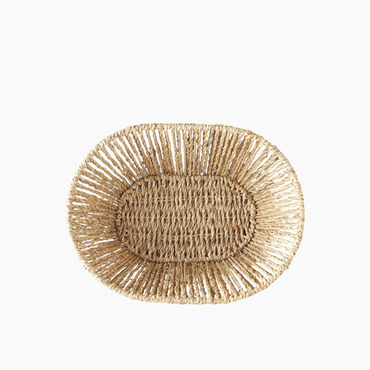 EH Living Capri Wicker Serving Ware 31x23 cm Brown