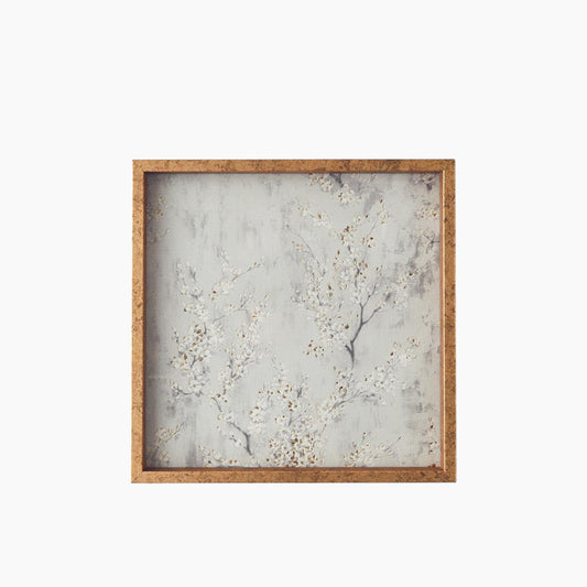 صينية زينة EH Living Berilda 33x33 سم كريمي