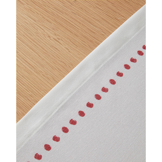 EH Living Fishes Cotton Runner 40x140 cm White
