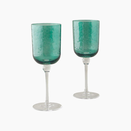 EH Living Favour Glass 2 pcs Chalice Green