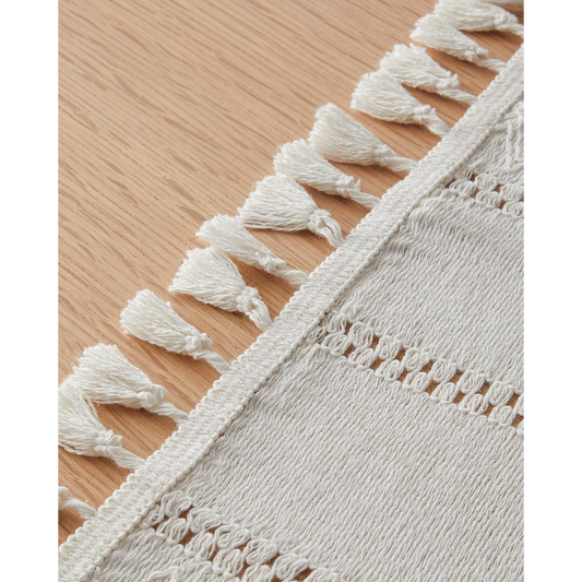 EH Living Aden Cotton Runner 35x145 سم بيج