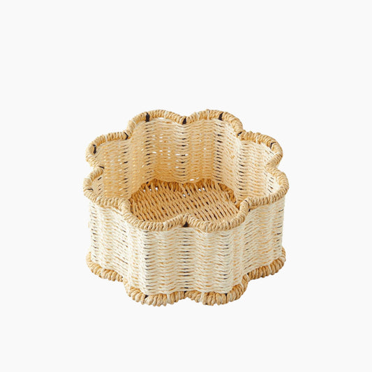 EH Living Flore Paper Thread Basket 1.5 cm Orange