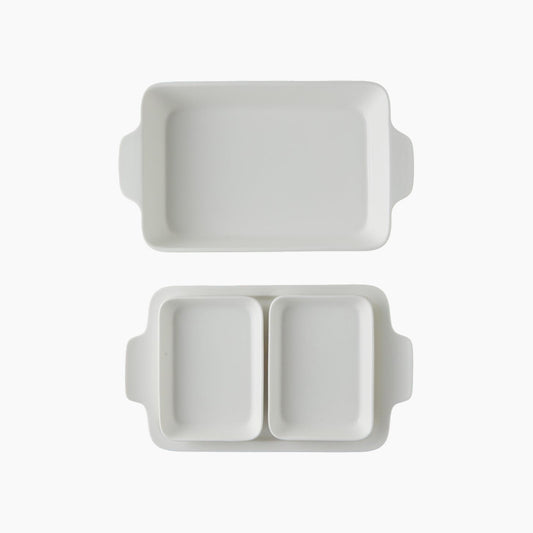 EH Living Bianca Ceramic Oven Dish