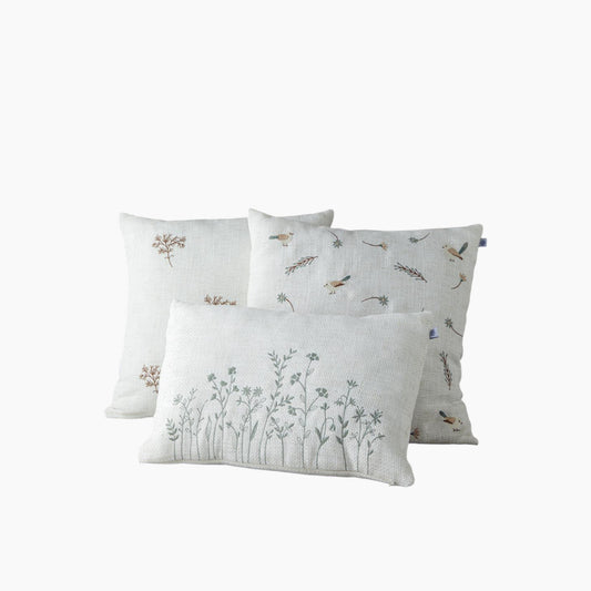 EH Living Nido Embroidered Toss Pillow Cover