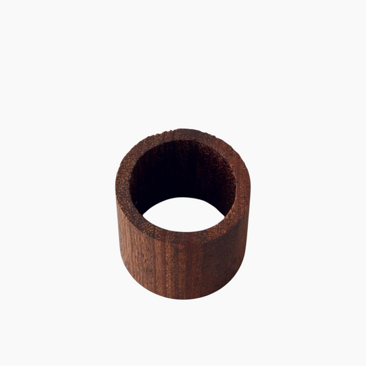 EH Living Rustic Iroco Napkin Ring
