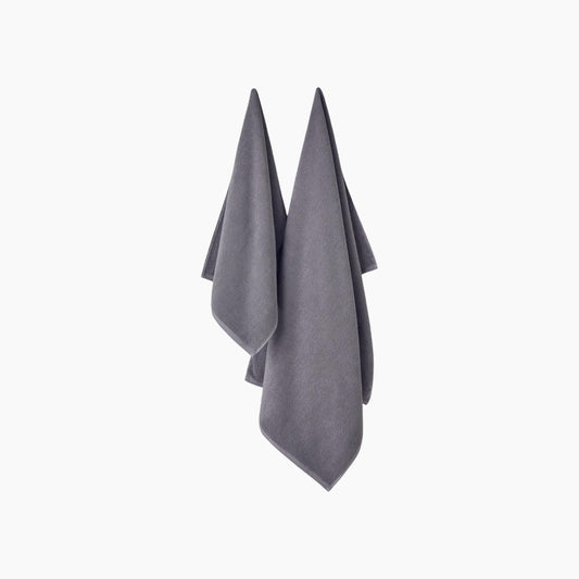 EH Living Fluffy Cotton Face Towel 50x80 cm Gray