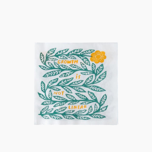 EH Living مناديل ورقية Growleaf 20 قطعة 33x33 سم أخضر