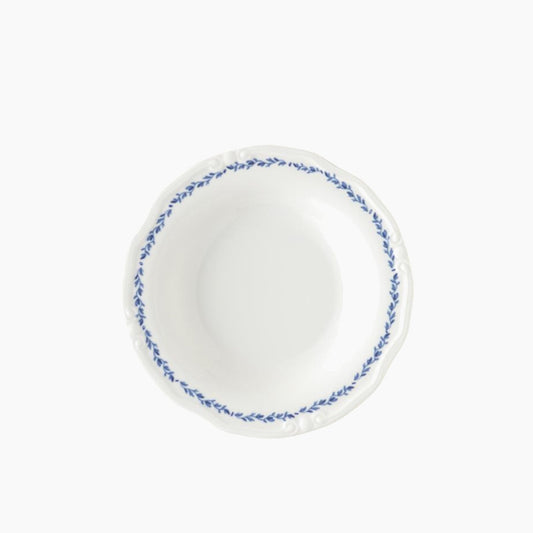 EH Living Belleza Porcelain Table Set 24 Pieces, 6 Servings Blue - White
