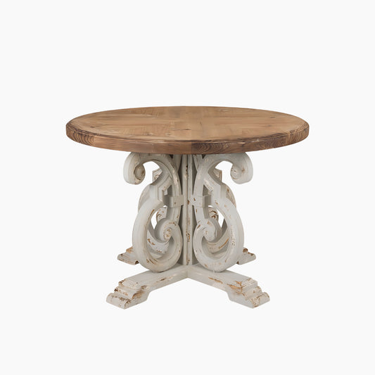 Antique Circular Dining Table