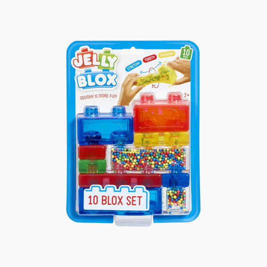 Jelly Blox - Squishy Is More Fun! - 10 Pcs