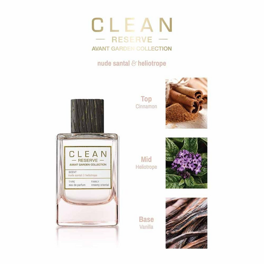 Clean Reserve Nude Santal & Heliotrope EDP 100ML Unisex