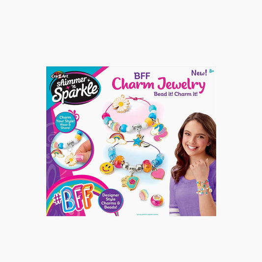 مجموعة مجوهرات سحرية من Cra-Z-Art Shimmer N' Sparkle BFF