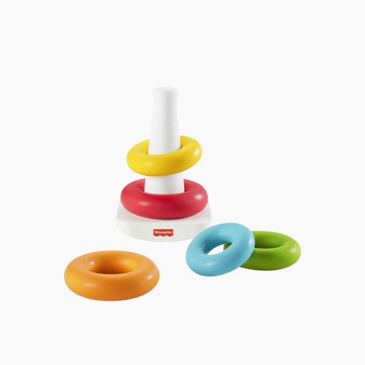 Fisher Price Eco Rock-A-Stack Stacking Toy