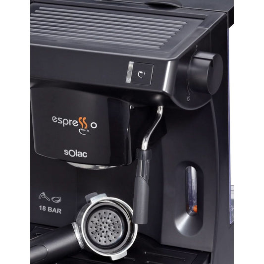 Solac Espresso Machine 2 Filter Steel