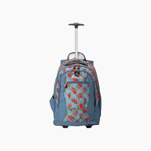 High Sierra Curve Wheeled Backpack – Dark Blue & Durable