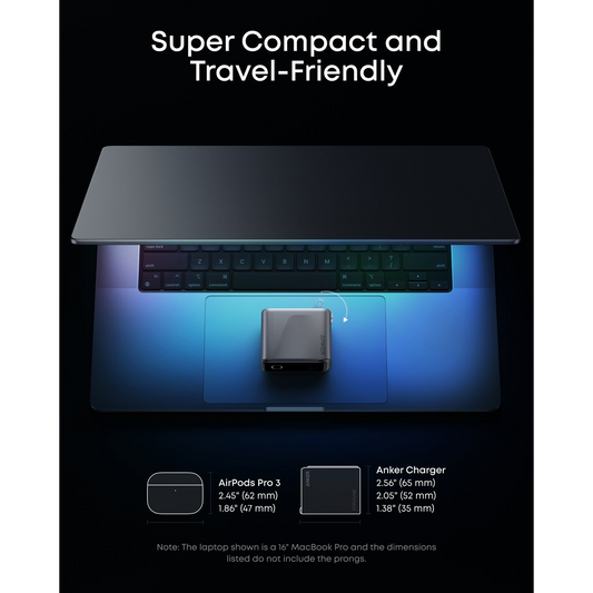 شاحن Anker Prime 160 واط بشاشة ذكية
