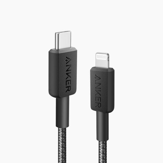 كابل Anker 322 USB-C إلى Lightning (طوله 6 أقدام)