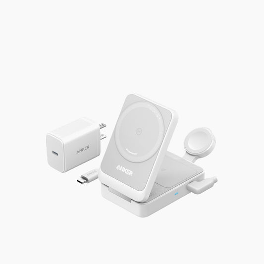 Anker Maggo Wireless Charging Station (Foldable 3-In-1)