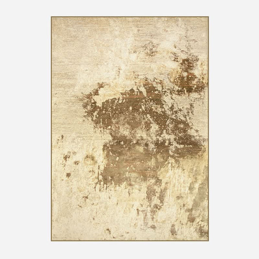 Spazio Home Antique Gold Distressed Rug