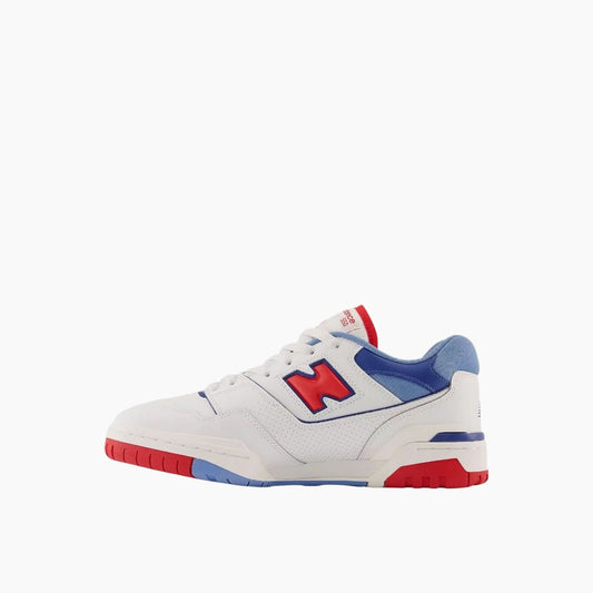 New Balance 550 Red Atlantic Blue Sneakers