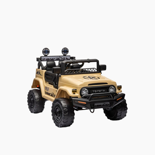 KIDS SUPPLIES AND RIDE-ON Battery Operated Car- Khaki