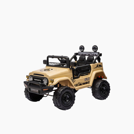 KIDS SUPPLIES AND RIDE-ON Battery Operated Car- Khaki