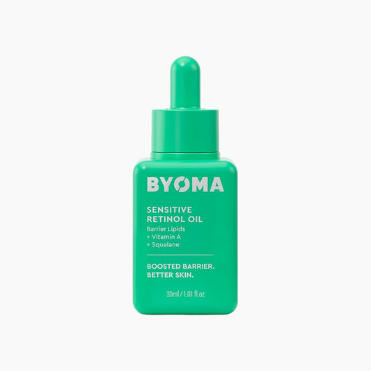 زيت الوجه BYOMA بحمض الريتينول للبشرة الحساسة