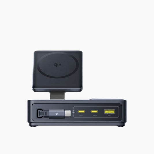 شاحن سطح المكتب Nomos 5 في 1 Qi2 140 واط