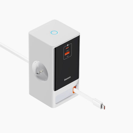 شريط طاقة رقمي PowerCombo 2 AC + 1 U + 1 C + قابل للسحب-C 65 واط