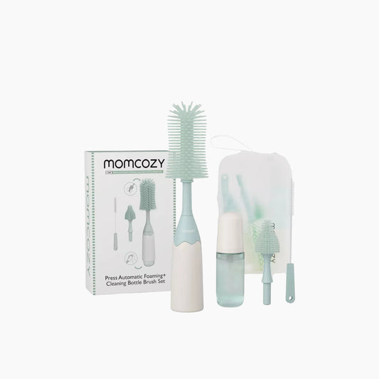 Momcozy Bottle Brush Kit Innovative Push Press Design