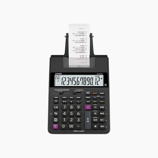 Casio HR-150RC-BK Desktop Printing Calculator