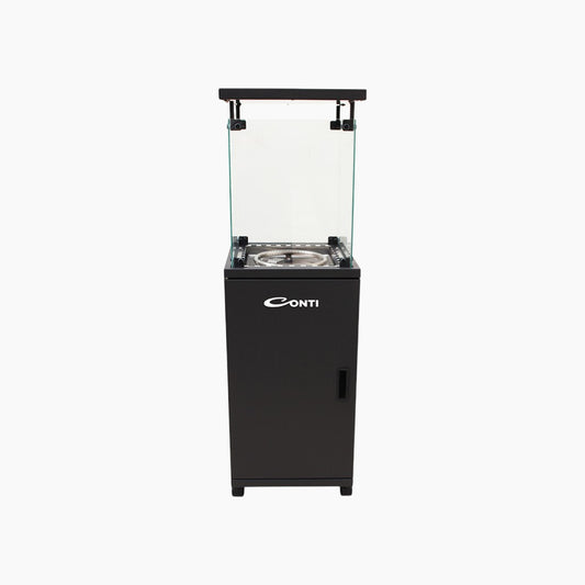 Conti Patio Gas Heater - Black Matt