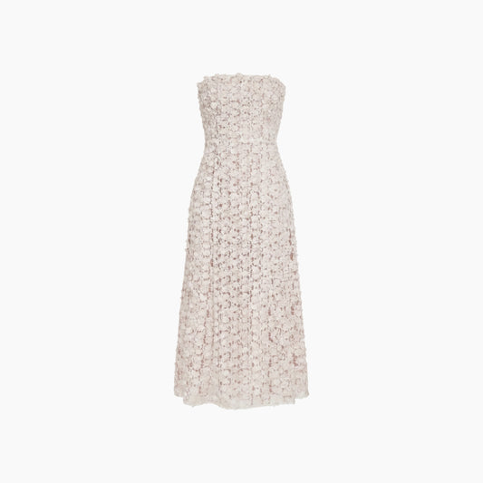 Elliatt Cali Strapless Lace Midi Dress