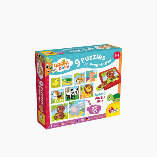 Lisciani Carotina Baby Progressive Puzzles