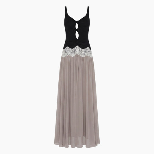 Christopher Esber Open Twist Verner Lace Tank Dress
