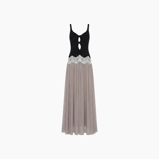Christopher Esber Open Twist Verner Lace Tank Dress