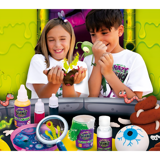 Lisciani Crazy Science The Great Laboratory of Disgusting and Science Science Kit