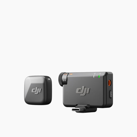 ميكروفون DJI Mic Mini (مرسل واحد + مستقبل واحد) - ميكروفون لاسلكي صغير الحجم