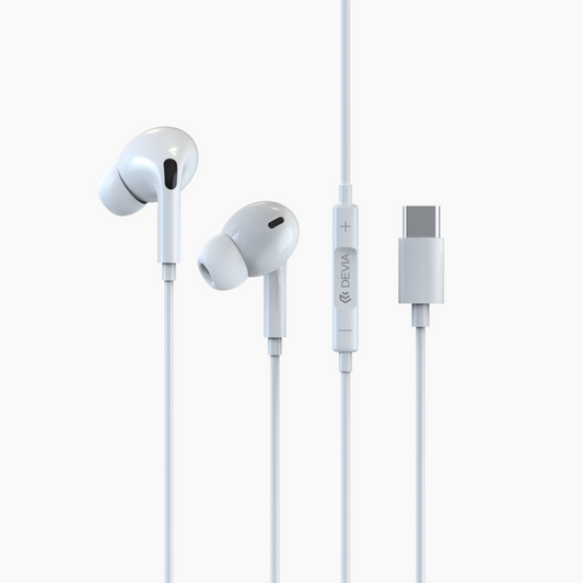 Devia Type-C Wired Earbuds