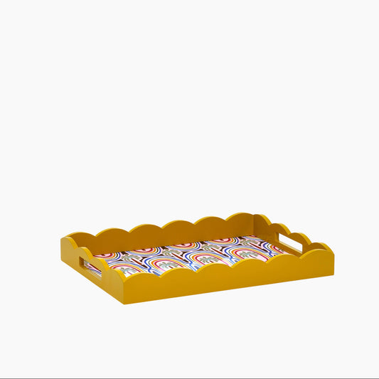 Eleanor Bowmer Electric Coast Palm Tree Tray