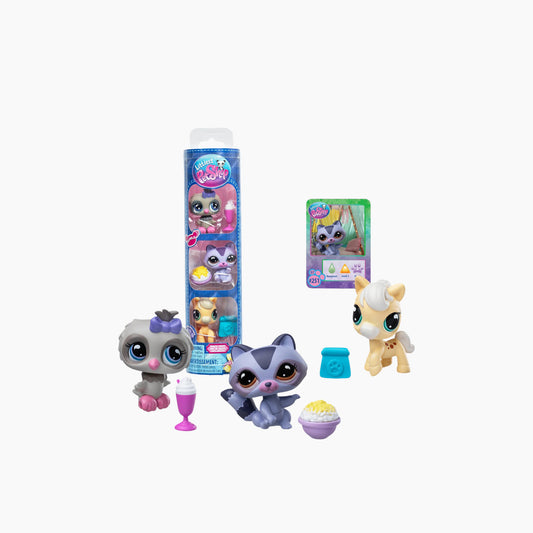 Fk Pet Trio Tube 3-Pack: Nighttime Snack, Raccoon, Owl And Horse