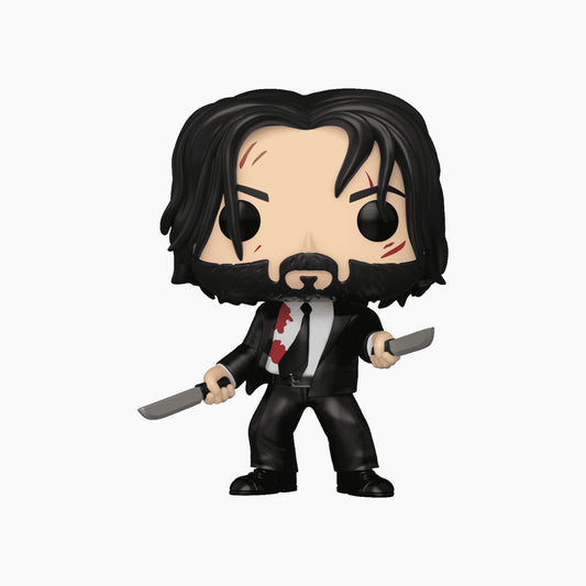 Funko Pop! Movies: John Wick Series 6- John Wick With Dual Knives