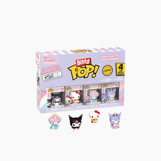 Funko Bitty Pop! Sanrio: Hello Kitty And Friends- Kuromi 4-Pack Series 3