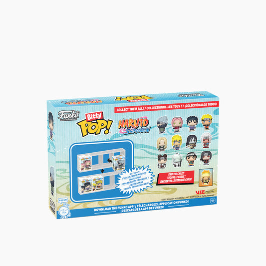 Funko Bitty Pop! Naruto Shippuden Team 7 With Chase 4-Pack Series 1