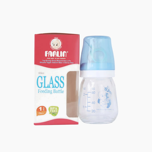 Farlin Glass Feeding Bottle - 60ml