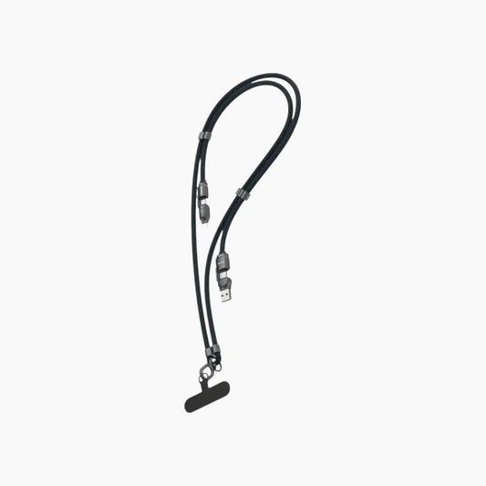 Green Lion 4 in 1 Braided Lanyard Cable