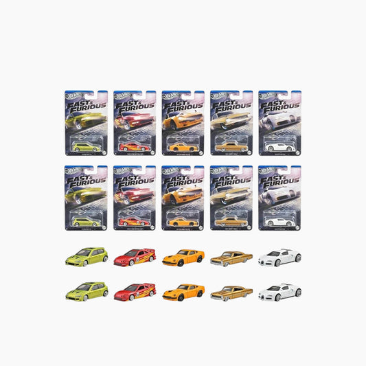 Hot Wheels Themed Fast And Furious Asst 24 pcs