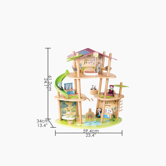 Hape Pandas’ Bamboo House Playhouse