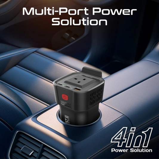 محول طاقة سيارة Mkateb Inverto-150w