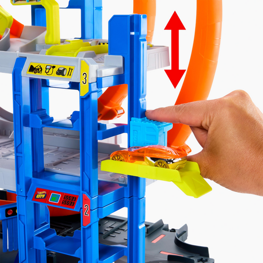 Mattel Hot Wheels City Mega Garage